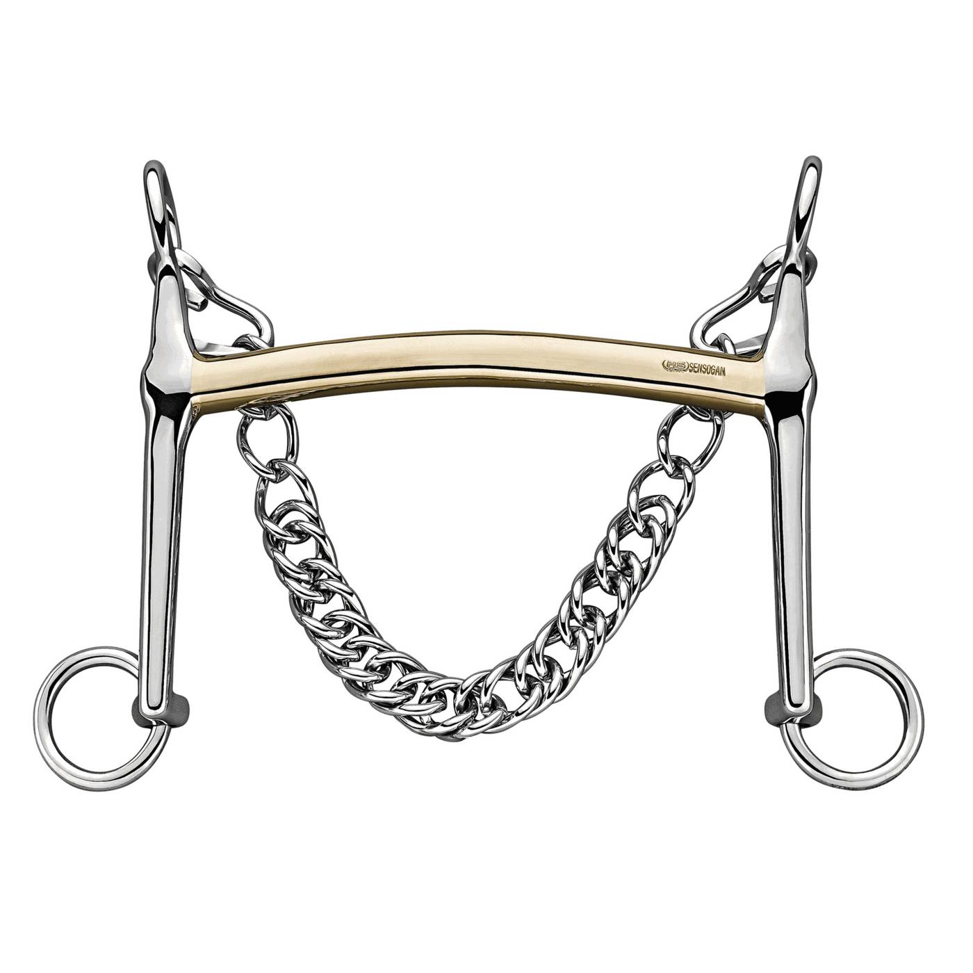 Sprenger Französische Reitkandare Sensogan 14mm - Größe 135