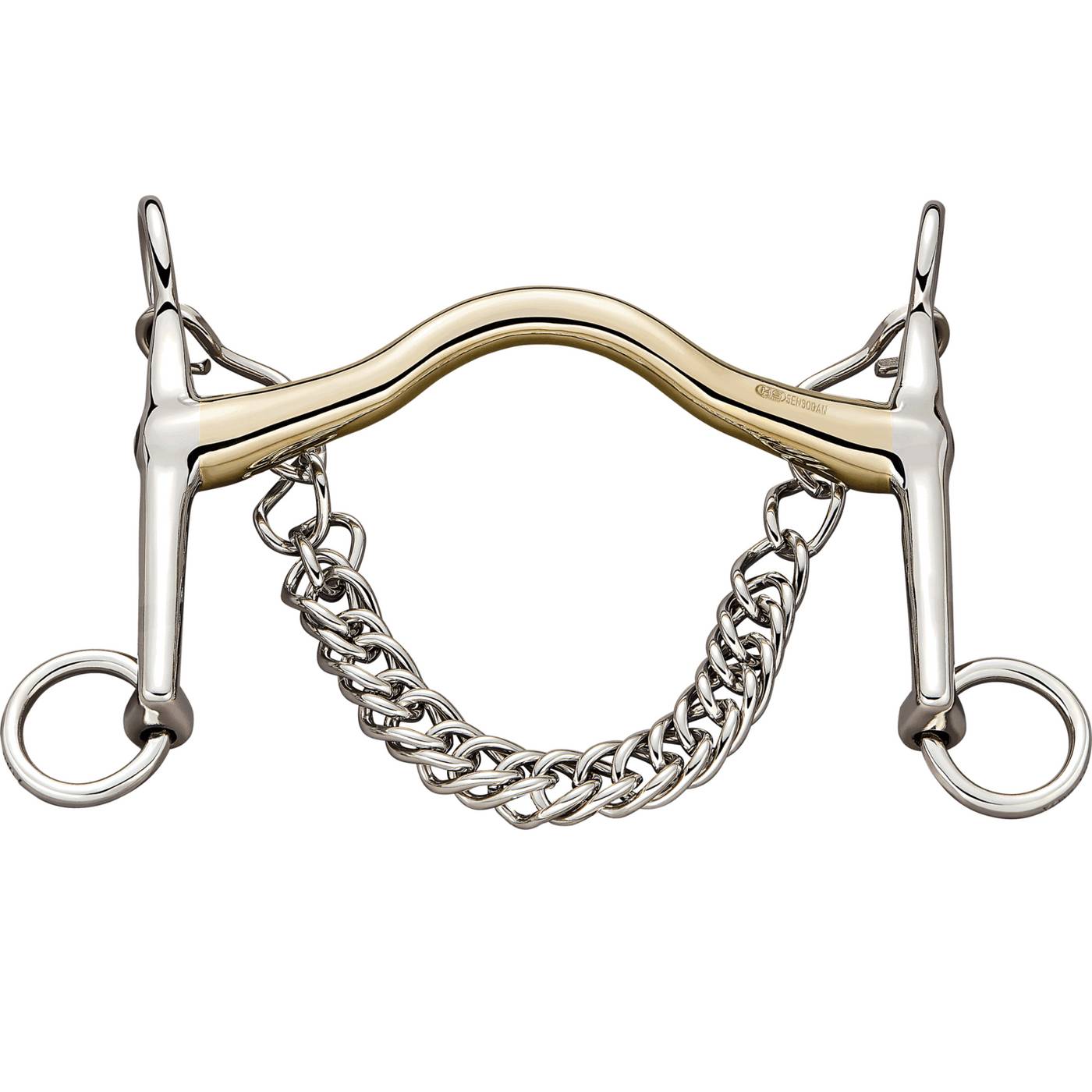 Sprenger Bemelmans Kandare 14mm, 5cm Unterzug - Größe 135