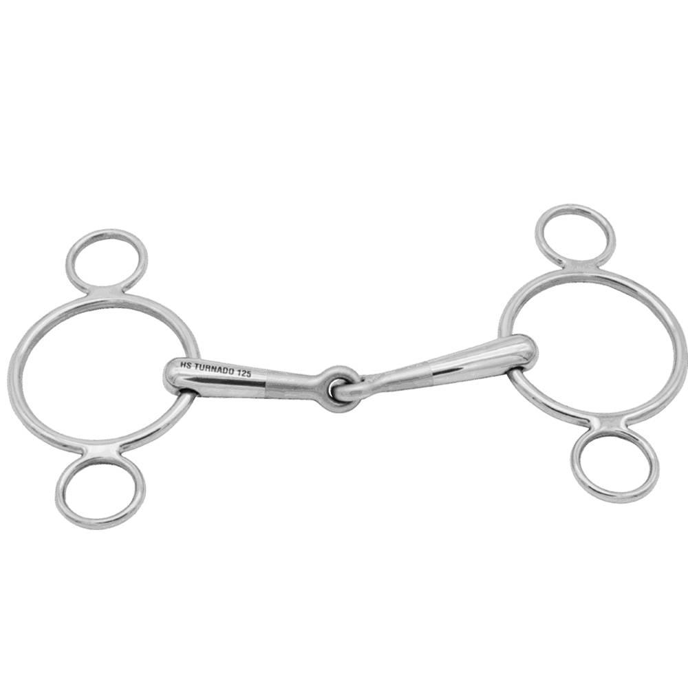 Sprenger Turnado 3-Ring Gebiss einfach gebrochen 16mm - Größe 125