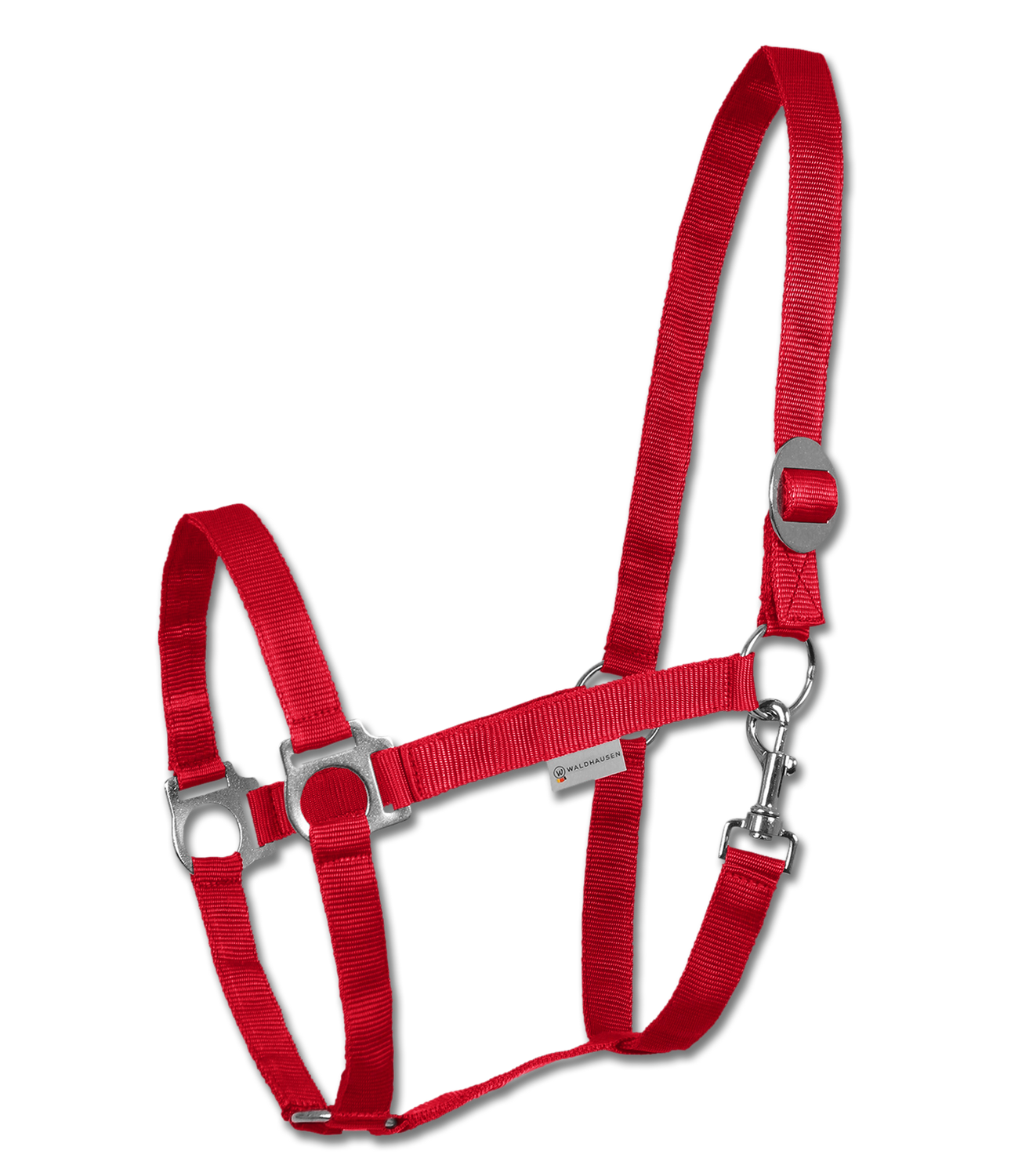 Waldhausen Halfter Perlon - rot, Größe Pony