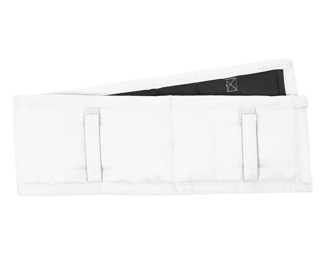 QHP Longierpad - weiss, Größe WB