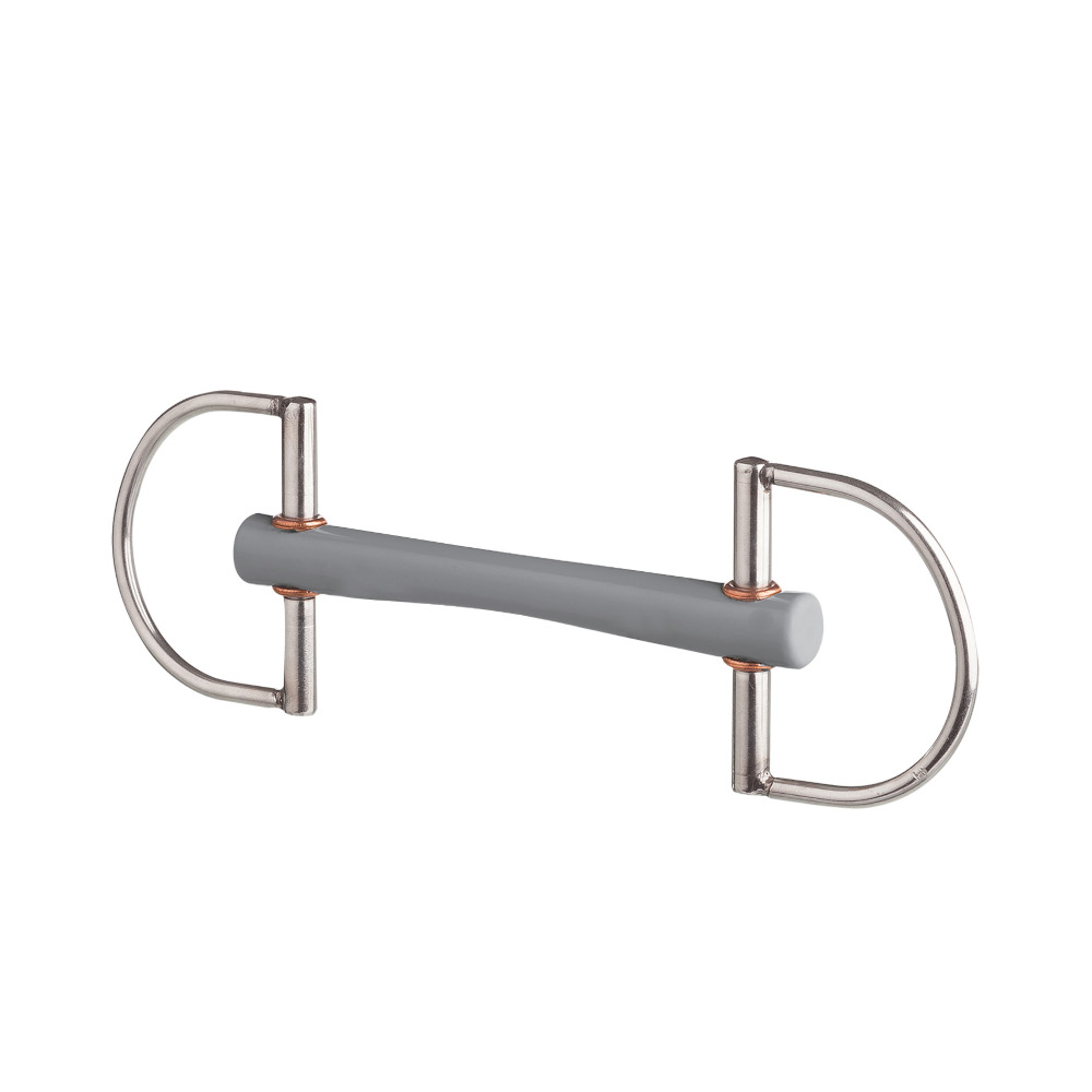 beris D-Ring Gebiss Comfortstange soft - Größe 120mm