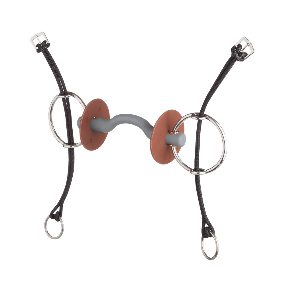 beris Aufziehtrense Zungenbogenstange soft - Größe 130mm