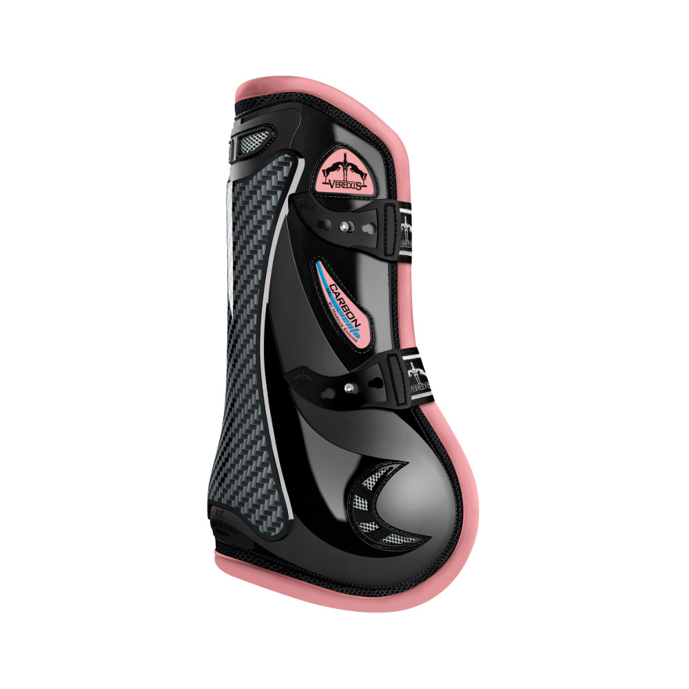 Veredus Carbon Gel Vento Color Gamaschen vorne - light pink, Größe L