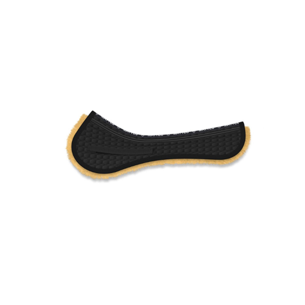 Mattes Sattelkissen Standard ohne Fellrand EWWA Spine Free - schwarz, Größe DR/L