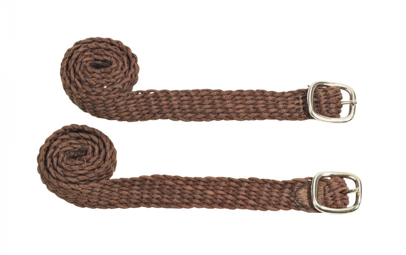 Busse Sporenriemen 1A-QUALITÄT - dark brown, Größe 48