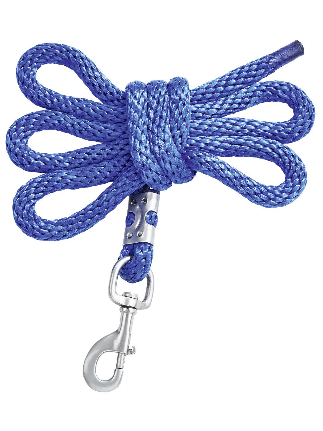 Busse Anbindestrick SPIRAL - royalblau, Größe Karabinerhaken