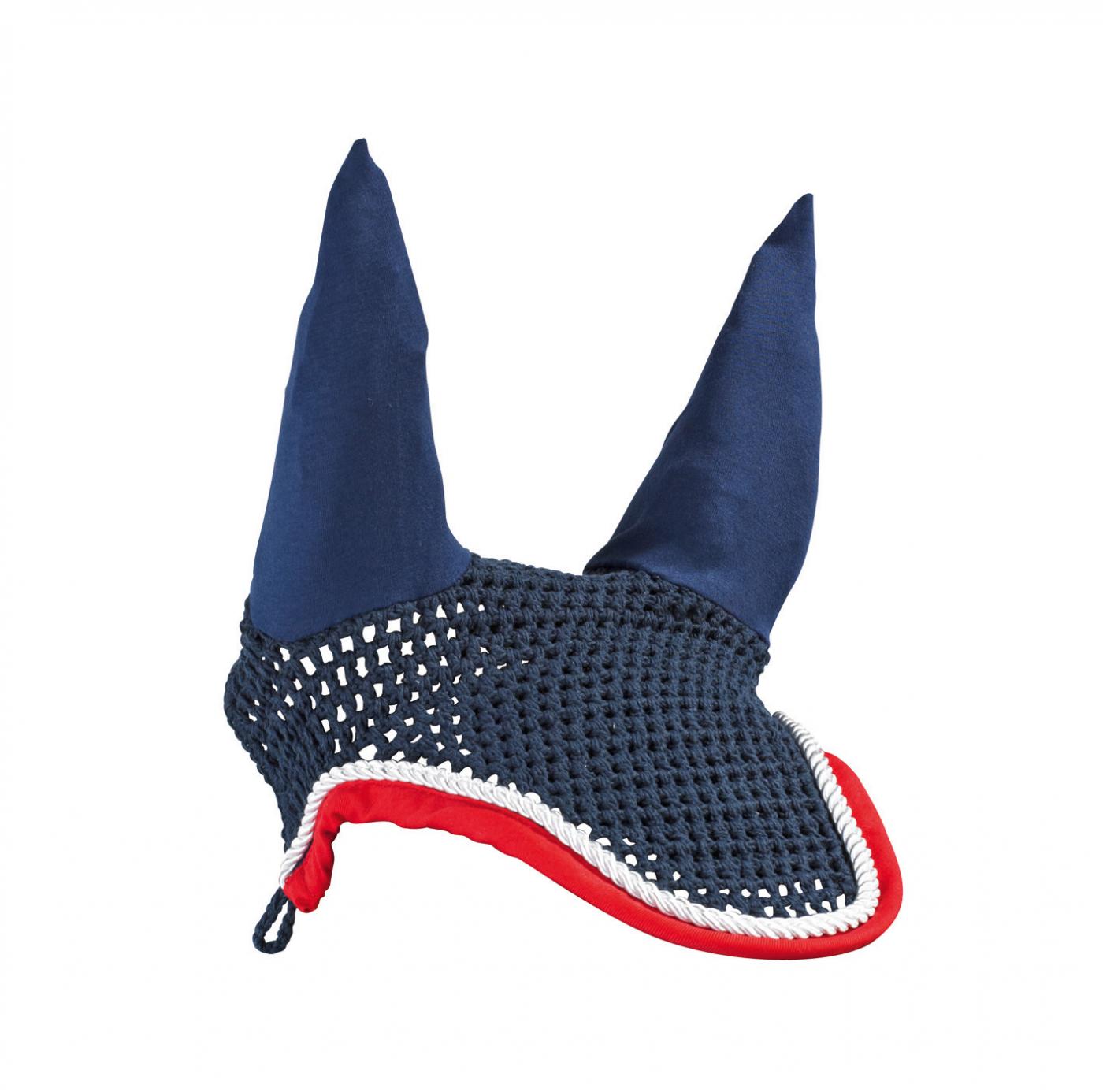 Busse Ohrenhaube JERSEY - navy | white | red, Größe WB