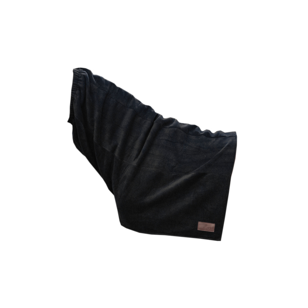 Kentucky Horsewear Heavy Fleece Horse Scarf - schwarz, Größe Cob