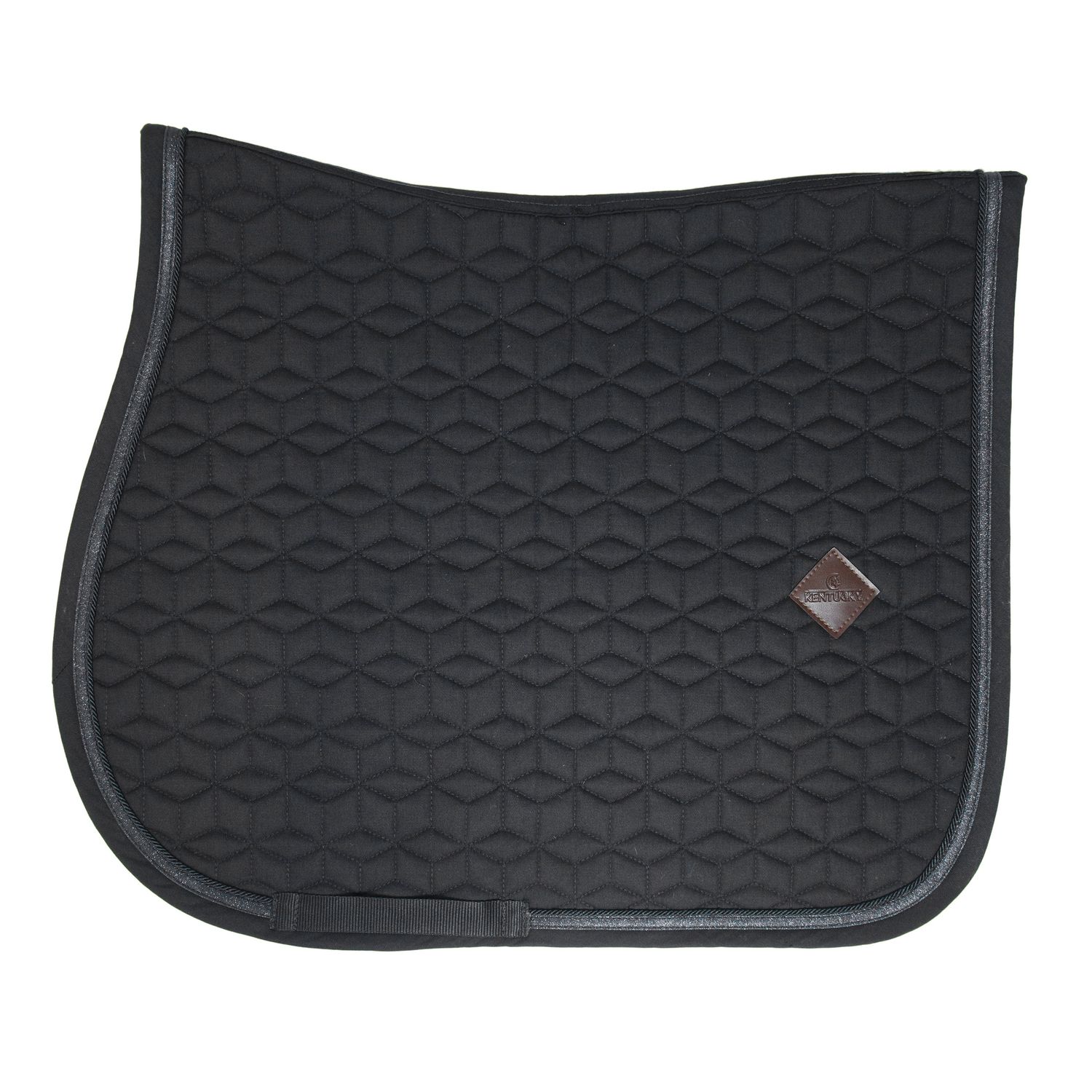 Kentucky Horsewear Glitter Rope Schabracke - schwarz, Größe SR