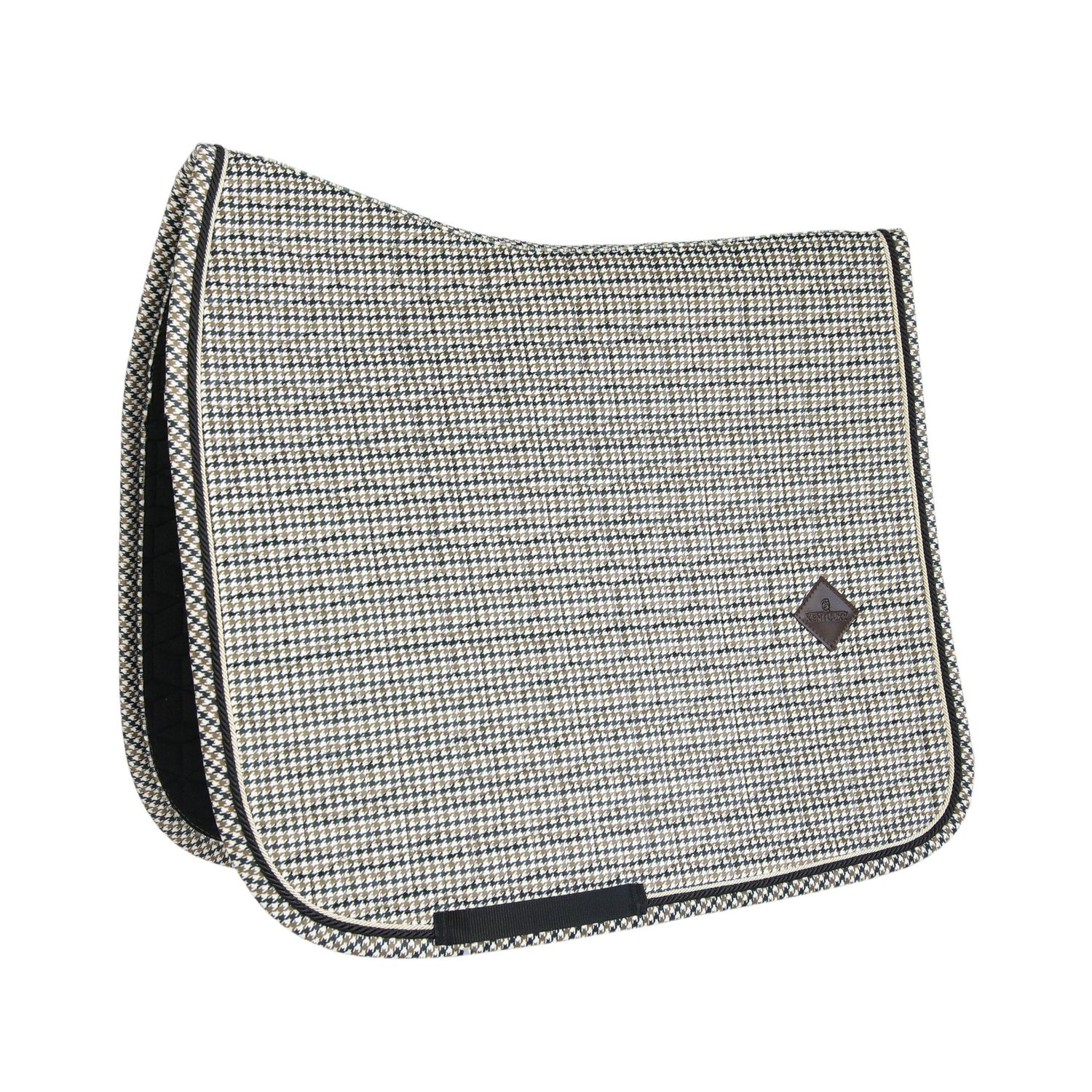 Kentucky Horsewear Pied-de-Poule Schabracke - braun, Größe DR