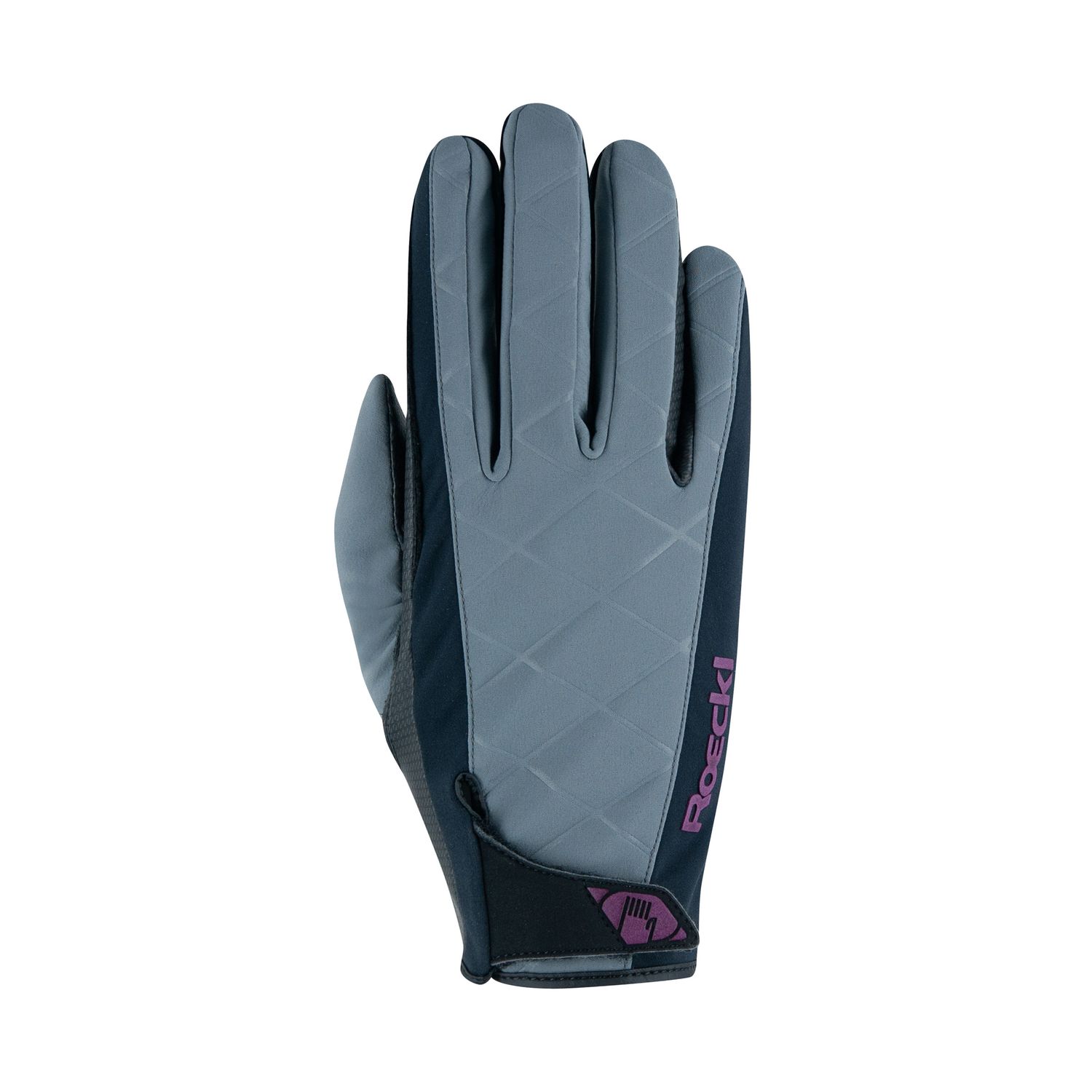 Roeckl WATTENS Winterhandschuh unisex - dunkelgrau, Größe 6.5