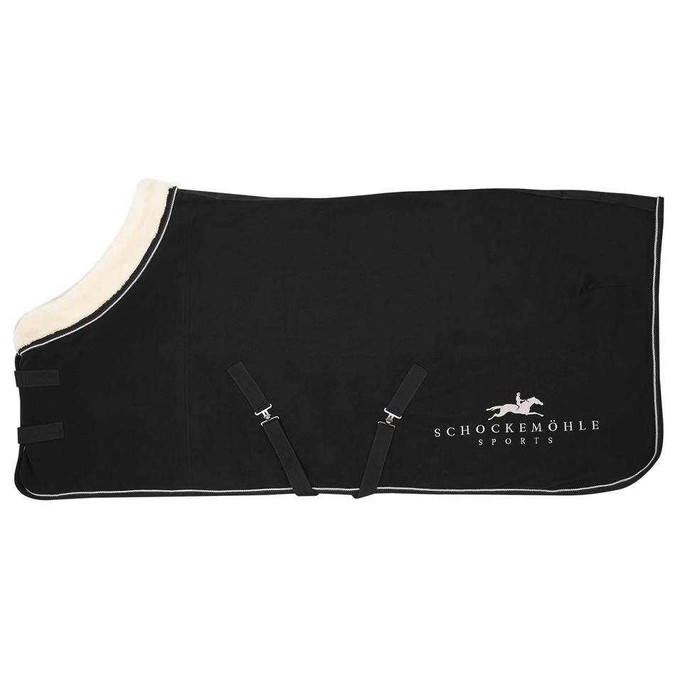 Schockemöhle Premium Fleece Rug Faux Fur Fleecedecke - bottle, Größe 145
