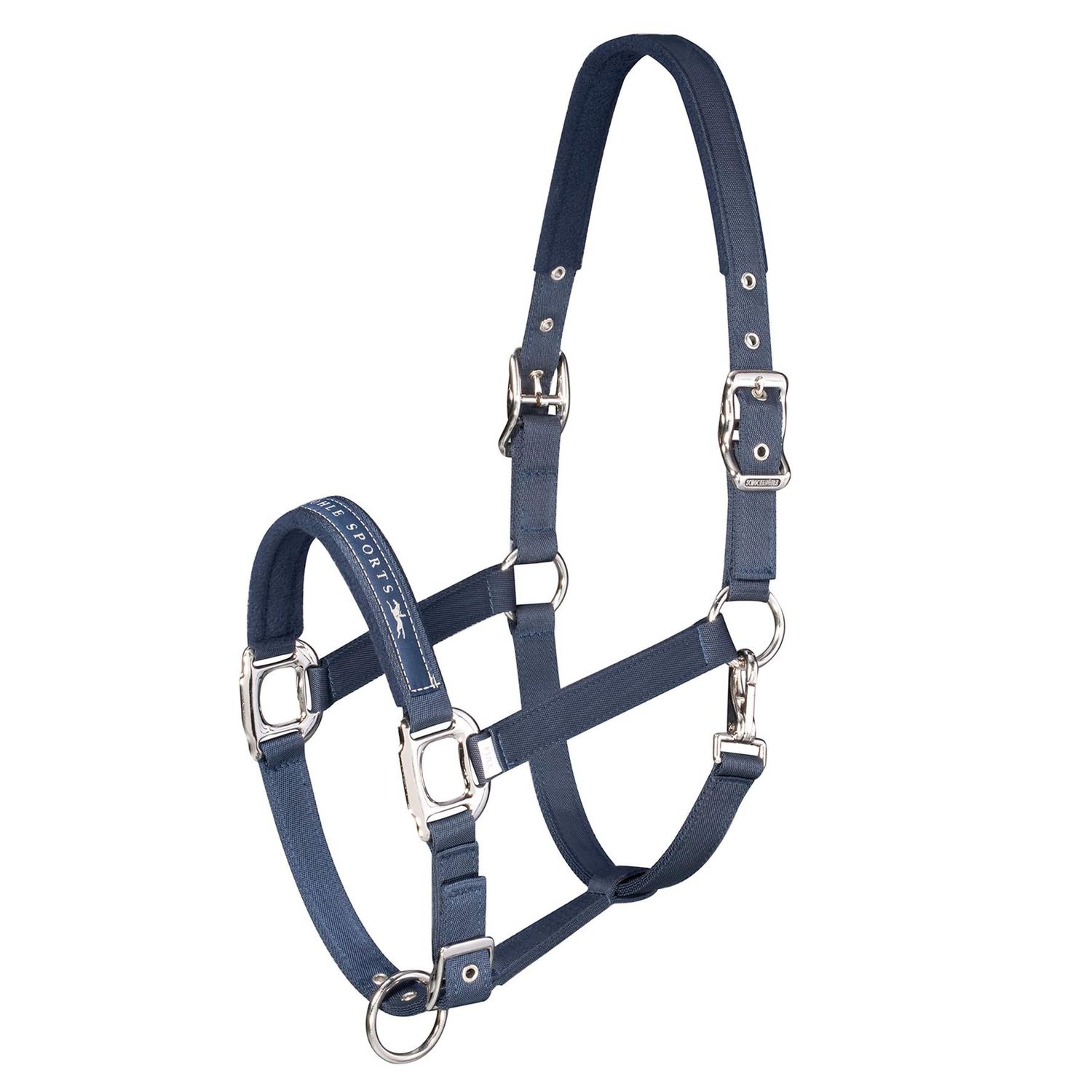 Schockemöhle Sports Memphis Halfter - navy, Größe WBE