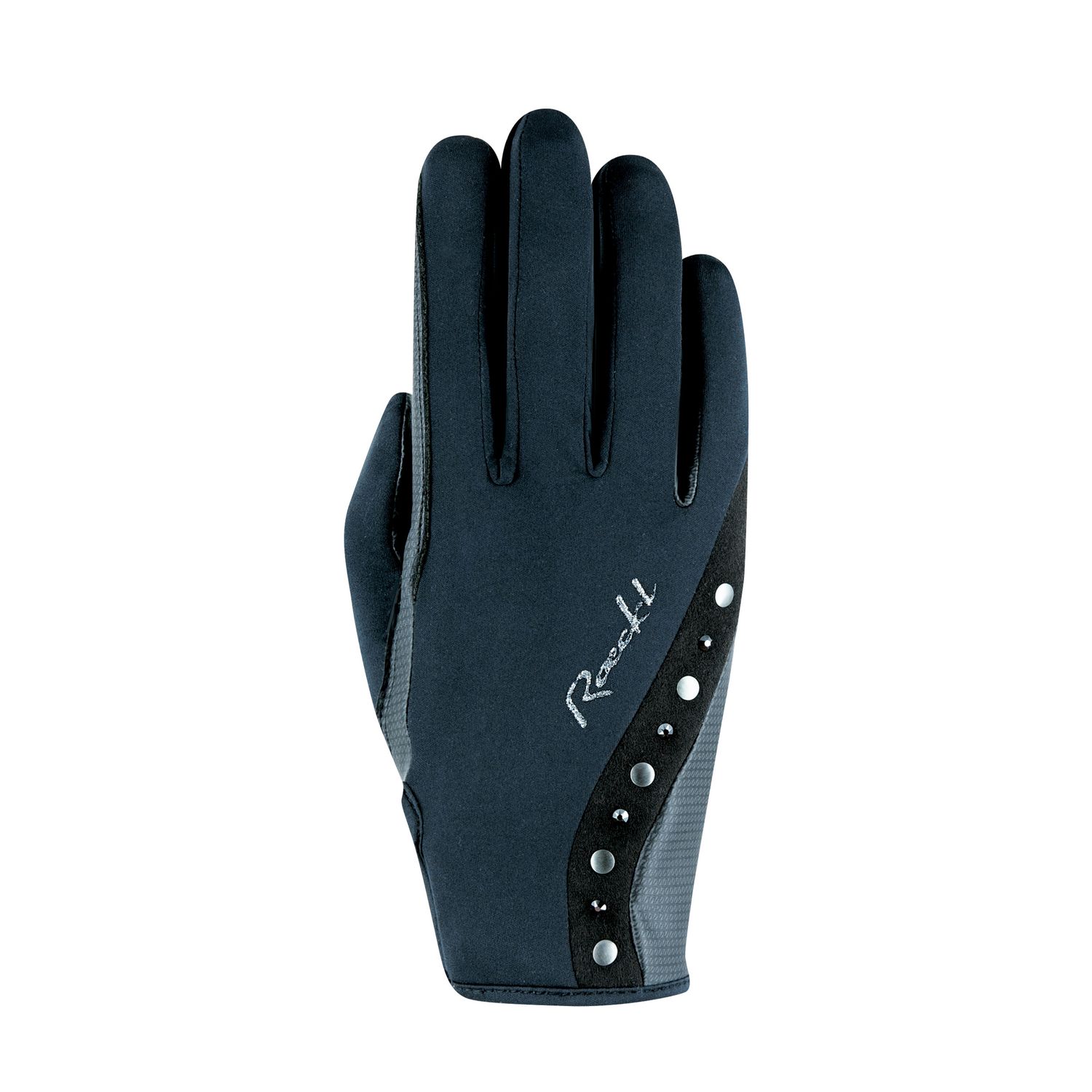 Roeckl JARDY Reithandschuh Damen Winter - schwarz, Größe 6