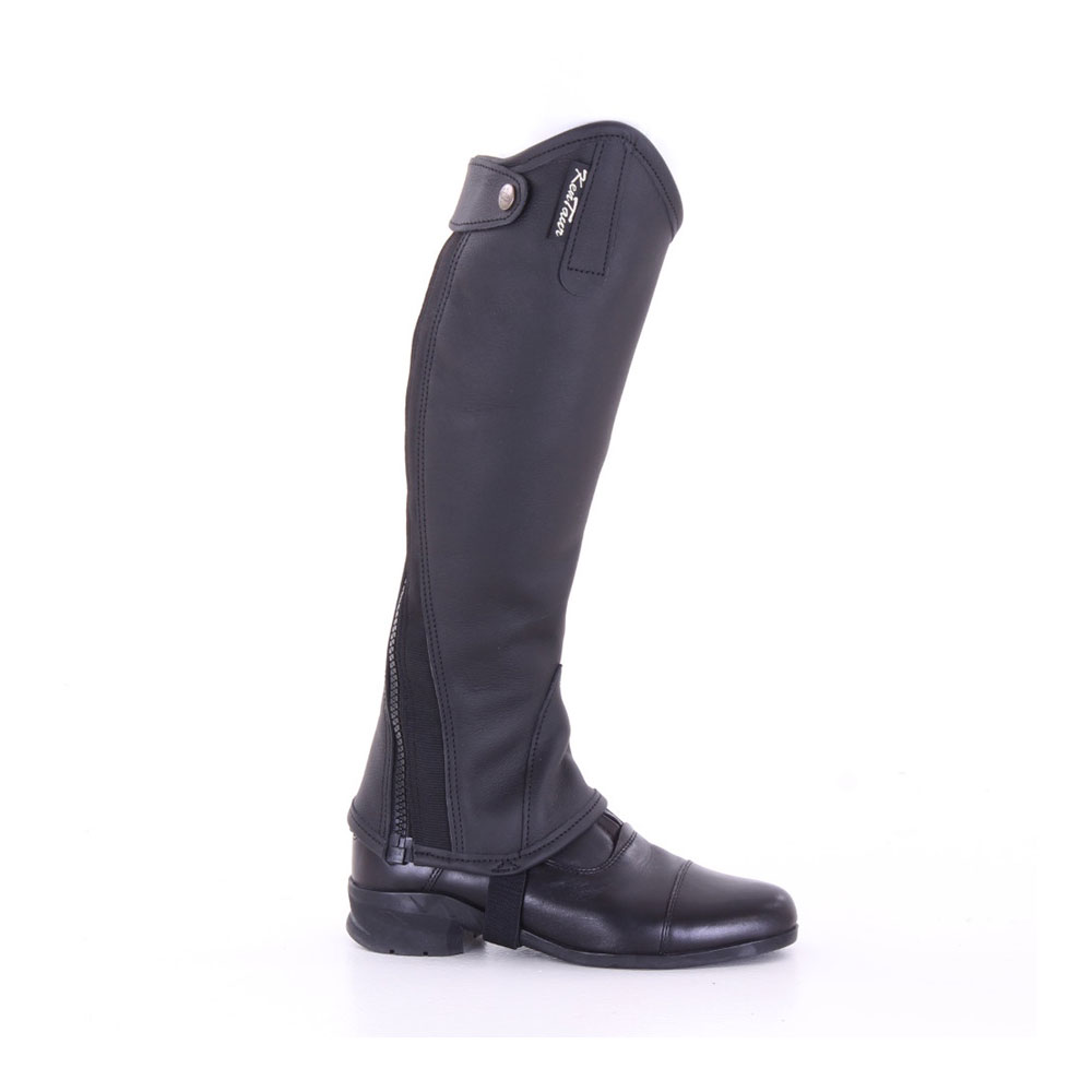 Kentaur Livorno Lederchaps - schwarz, Größe 35/30