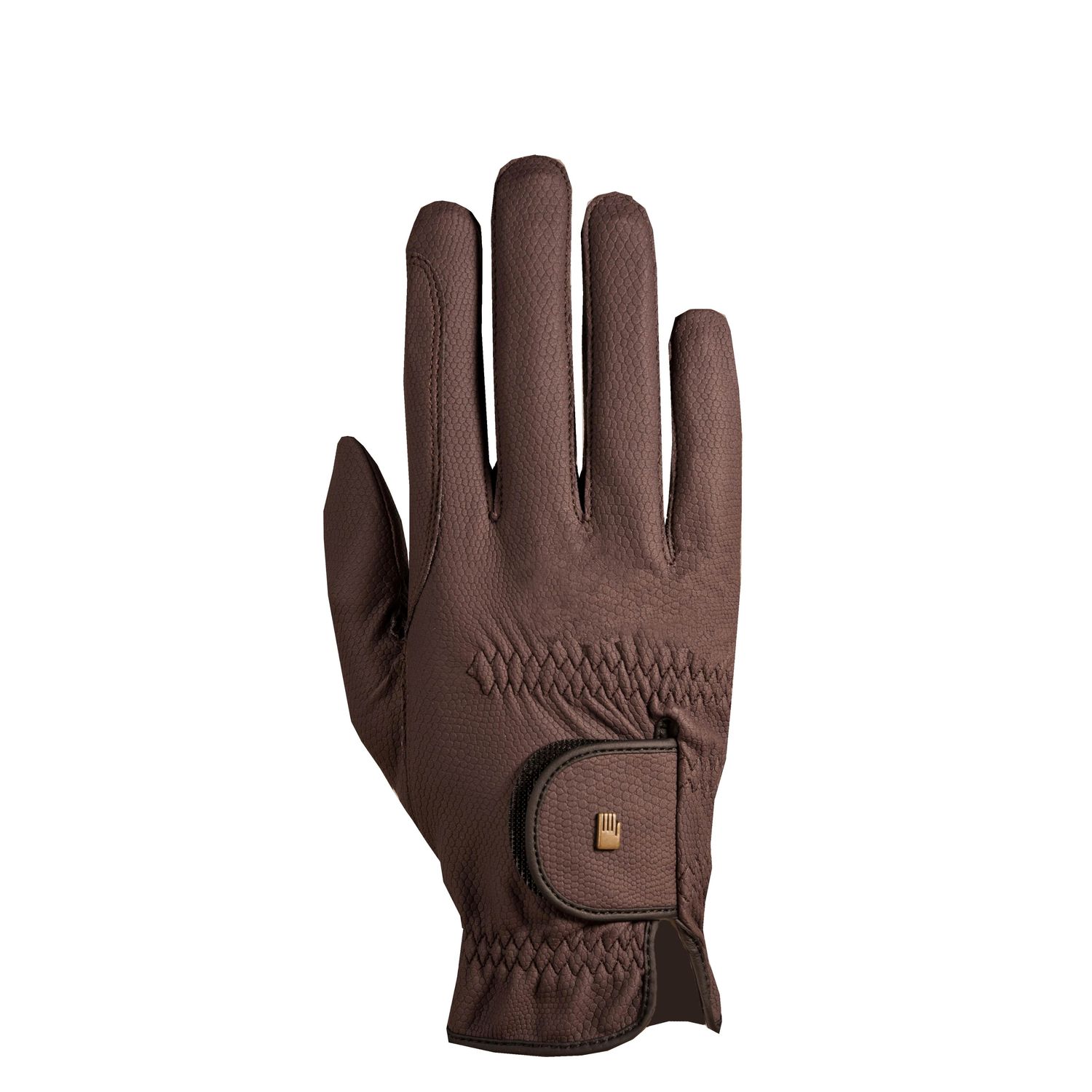 Roeckl ROECK-GRIP JUNIOR Reithandschuh Winter Kinder - mokka, Größe 4