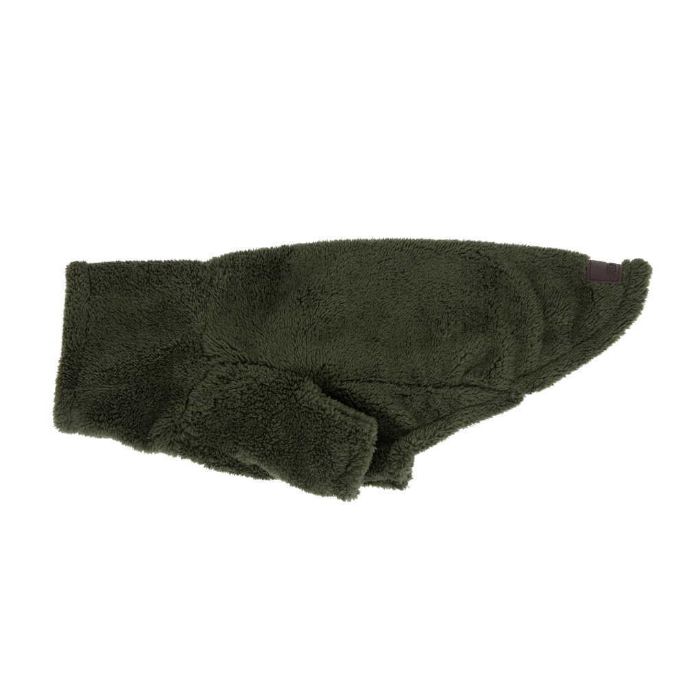 Kentucky Dogwear Hundepullover Teddy Fleece - tannengrün, Größe XXS