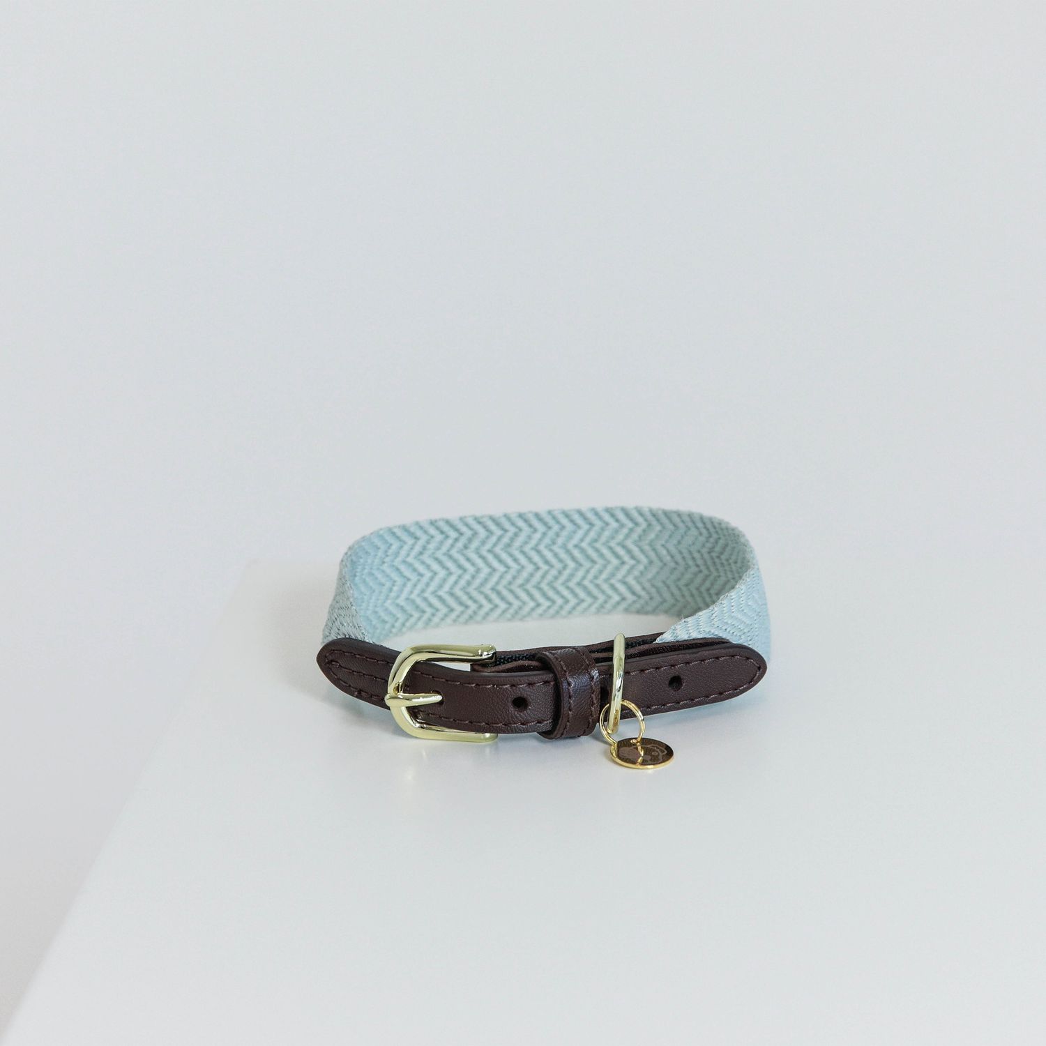 Kentucky Dogwear Jacquard Hundehalsband - hellblau, Größe L