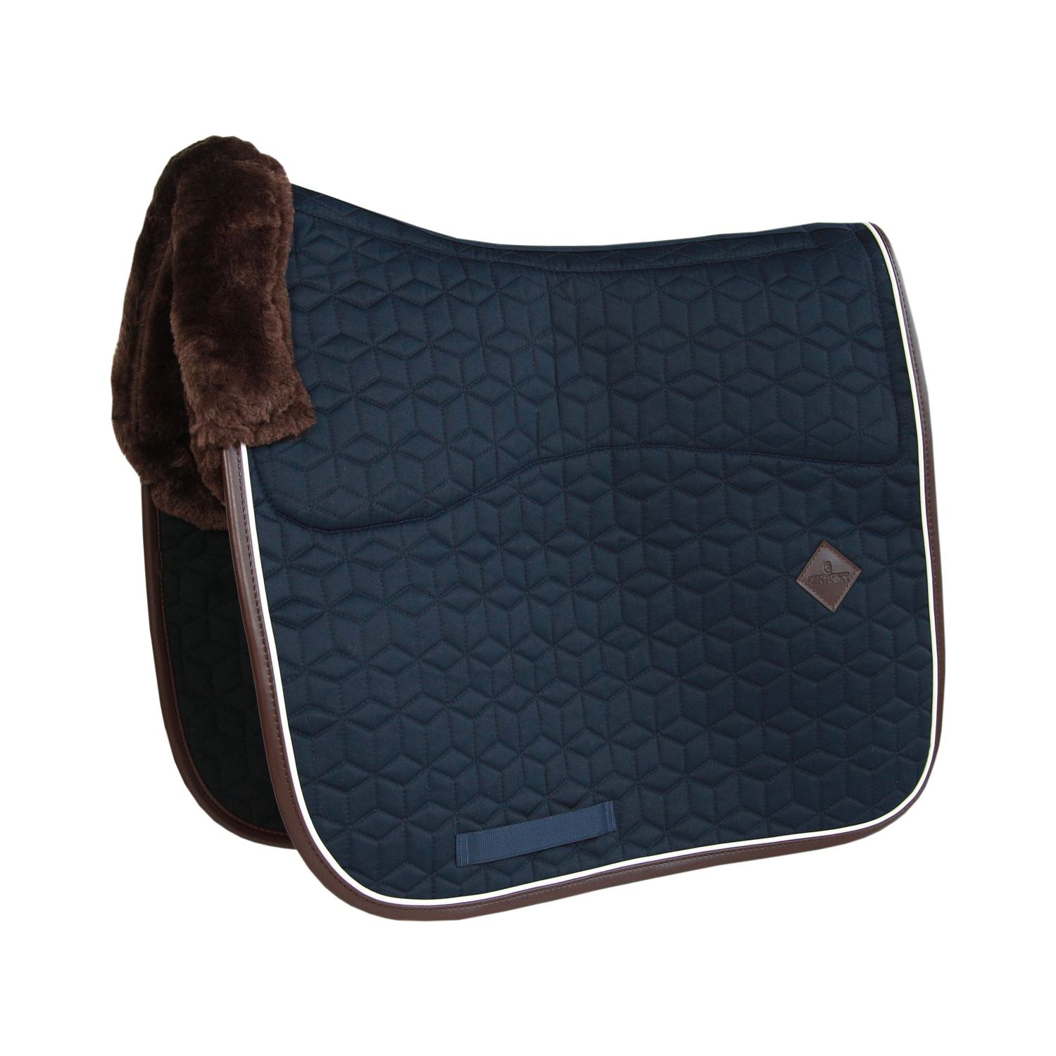 Kentucky Horsewear Skin Friendly Sternmuster Schabracke - blau, Größe DR