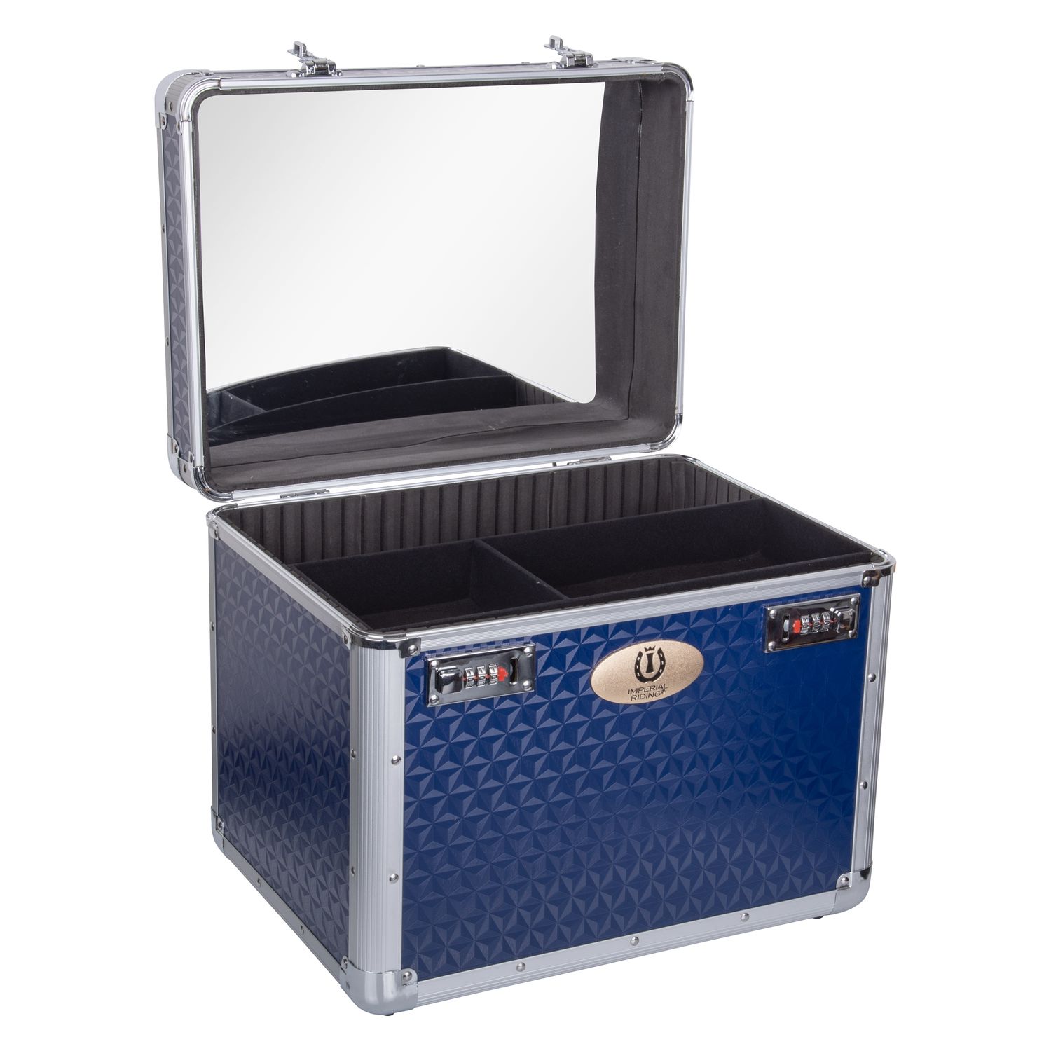 Imperial Riding Grooming Box Shiny Putzkoffer - Navy