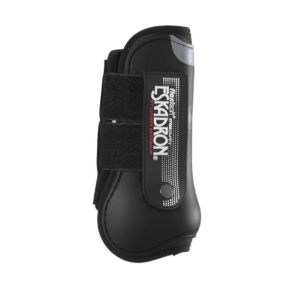 Eskadron Basics Flexisoft Cross Country Gamaschen vorne - schwarz, Größe P