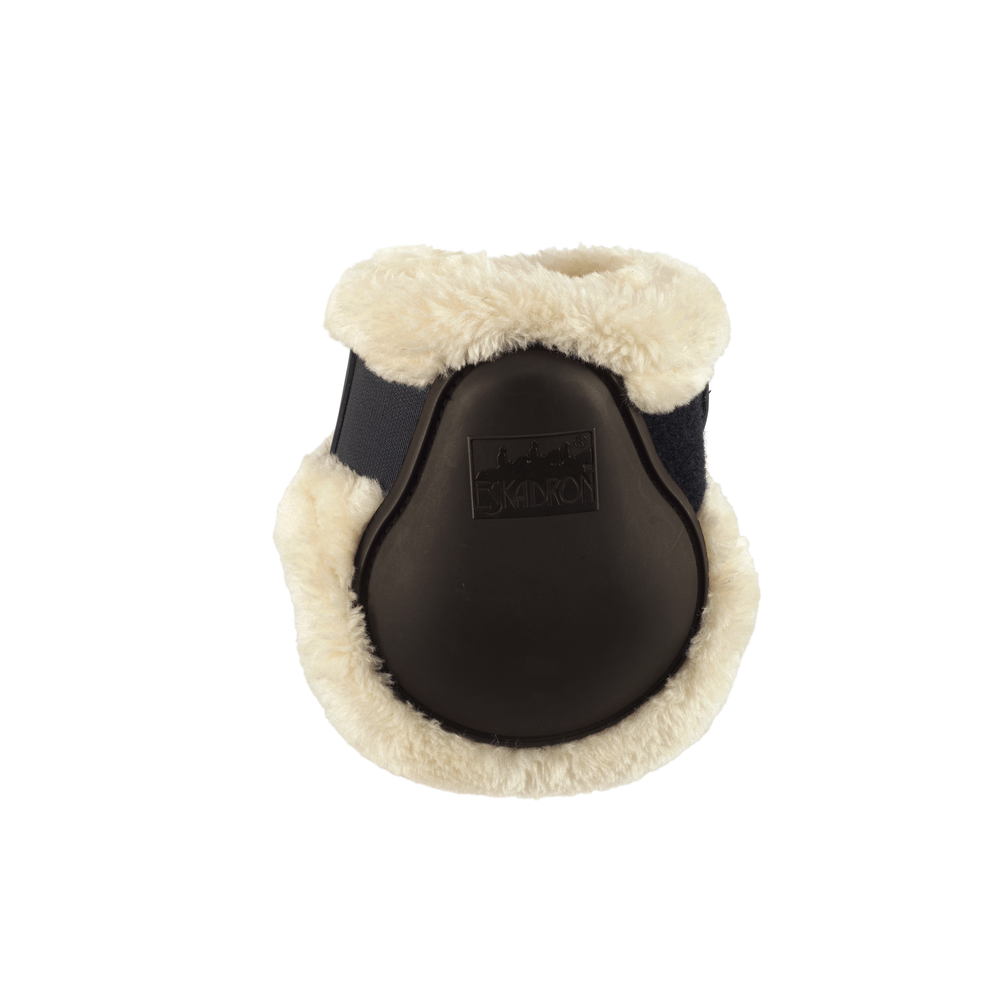 Eskadron Basics Protection Fauxfur Streichkappen - dunkelbraun, Größe P