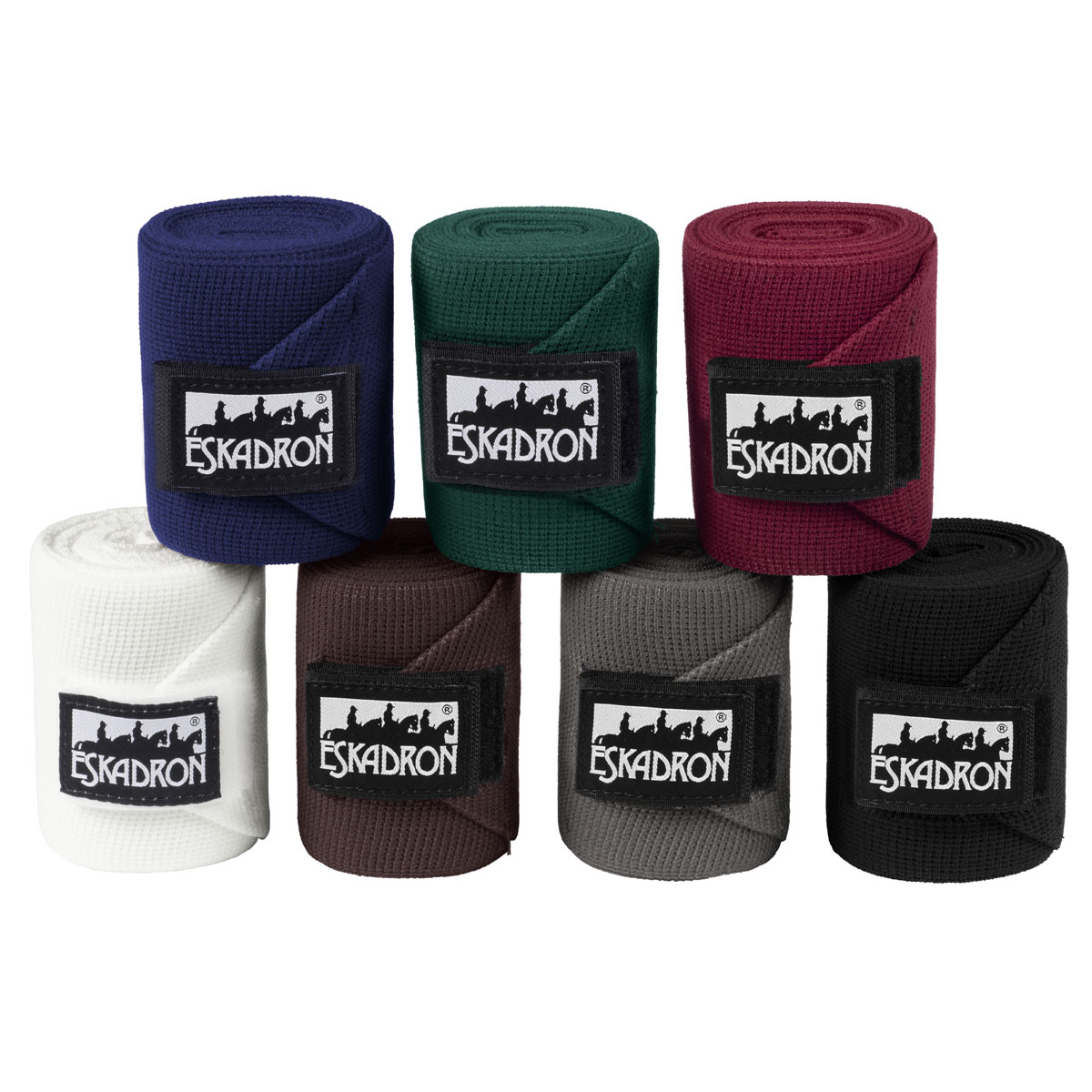 Eskadron Basics Elastic Bandagen - weiß, Größe onesize