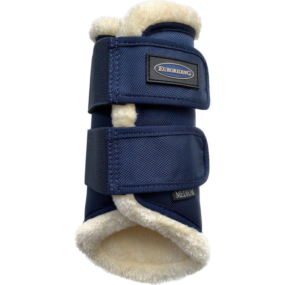 Euroriding Gamaschen Ultra Vorne - navy, Größe M