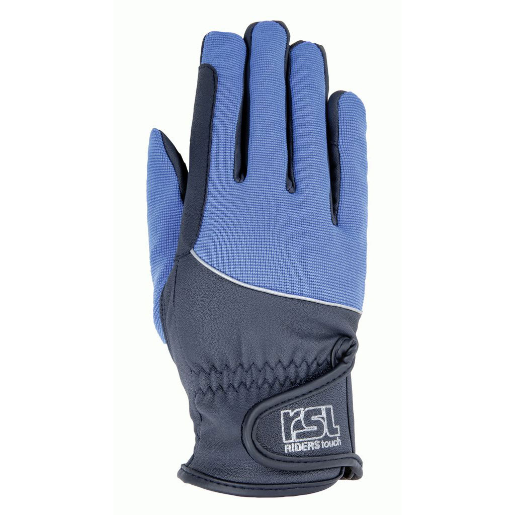 RSL Canada Reithandschuh unisex - marine/hellblau, Größe L