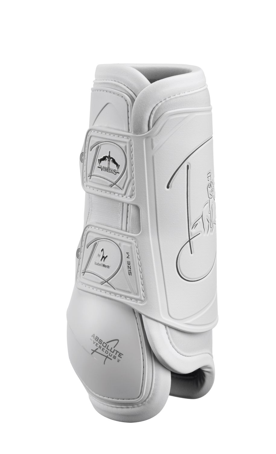 Veredus Absolute Easy Strap Gamasche Vorne - weiss, Größe M