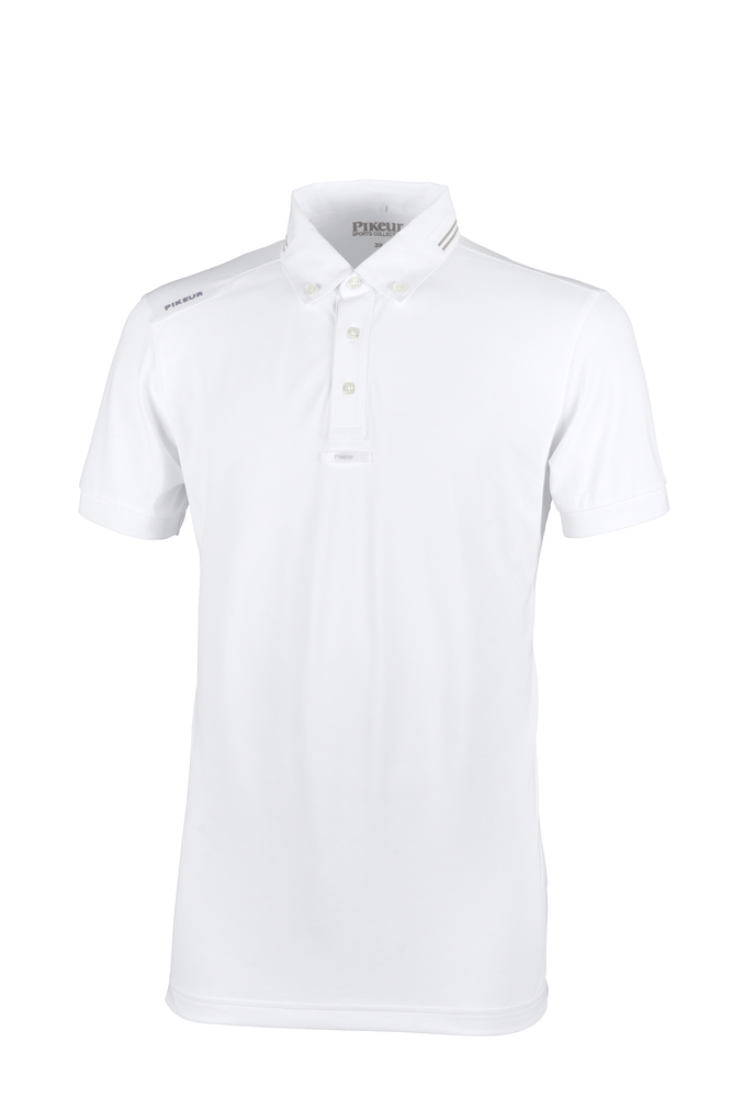 Pikeur Abrod Turniershirt Herren - white, Größe 37