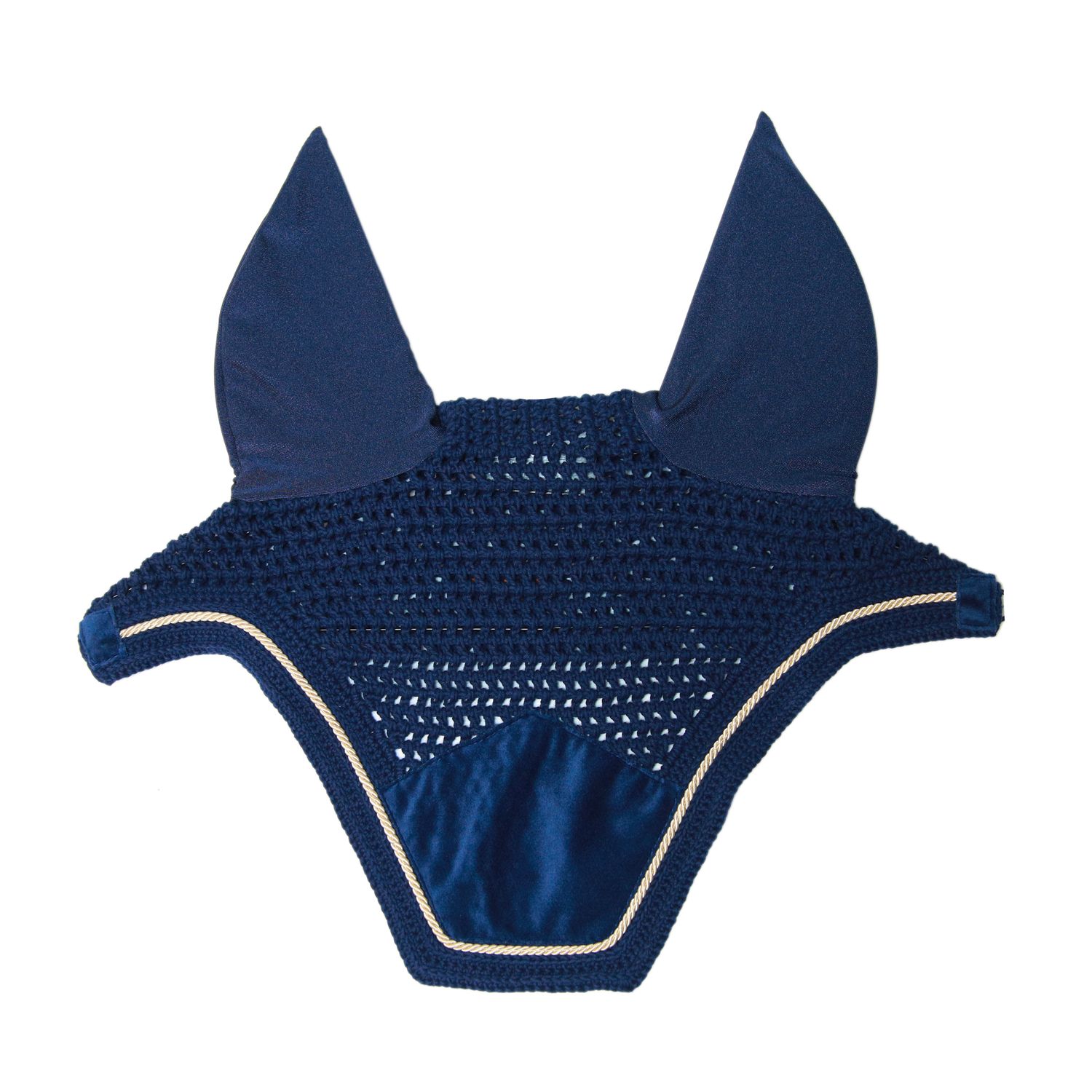 Kentucky Horsewear Wellington Basic Velvet Fliegenmütze - marine, Größe Full