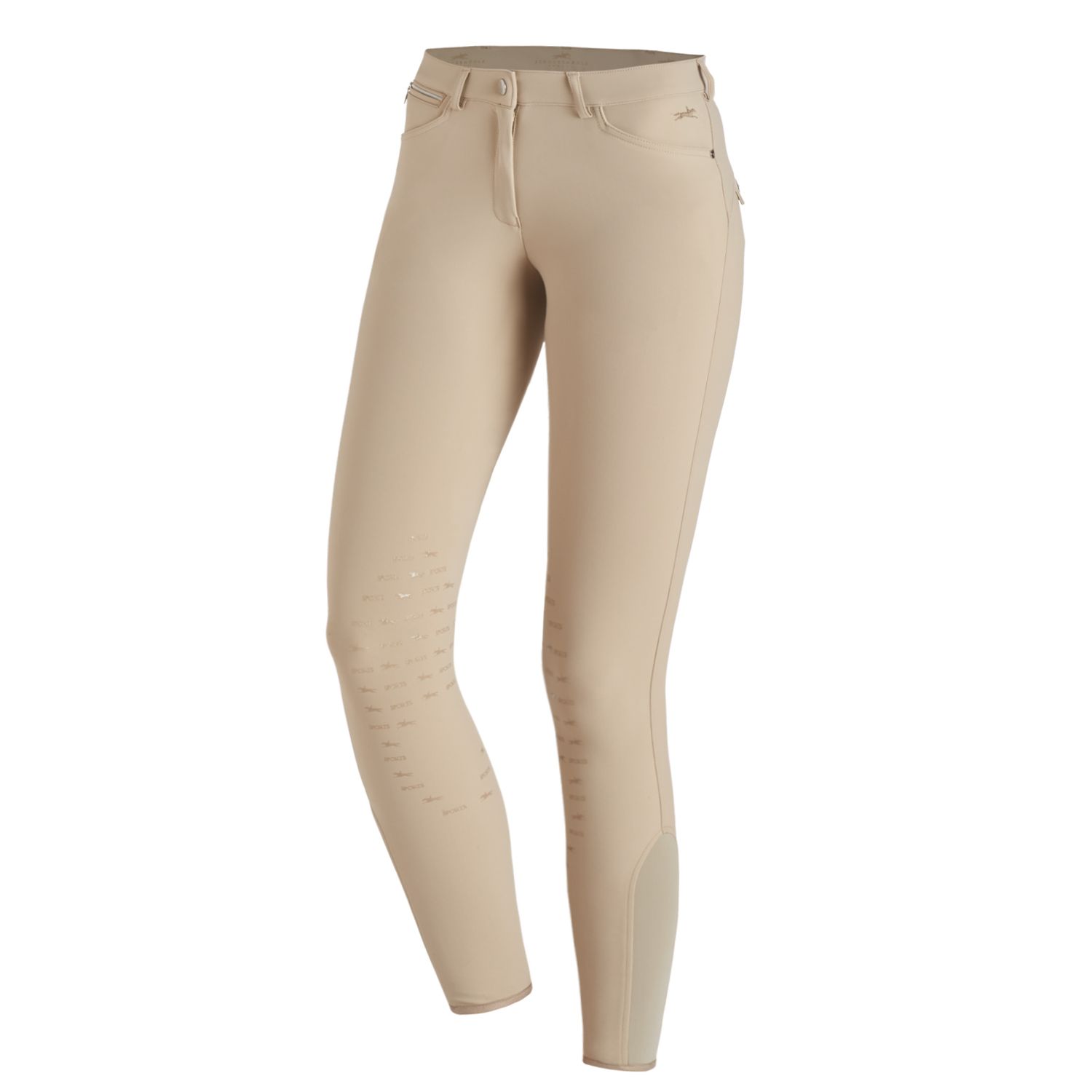 Schockemöhle Sports Kniegrip Reithose Eleonore Damen - tan, Größe 42