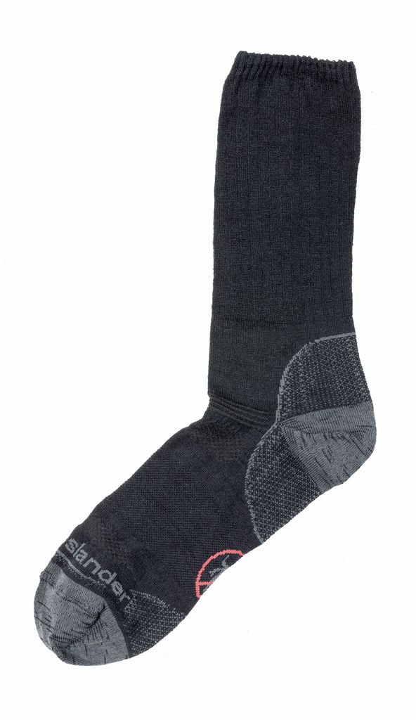 Crosslander® Anti Zecken Socken - schwarz, Größe 36-41