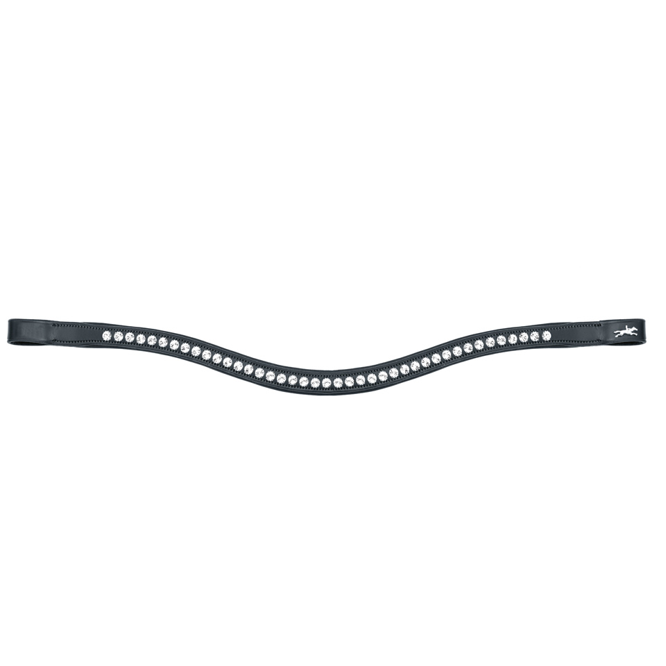 Schockemöhle Sports Stirnband Crystal - black/silver, Größe VB