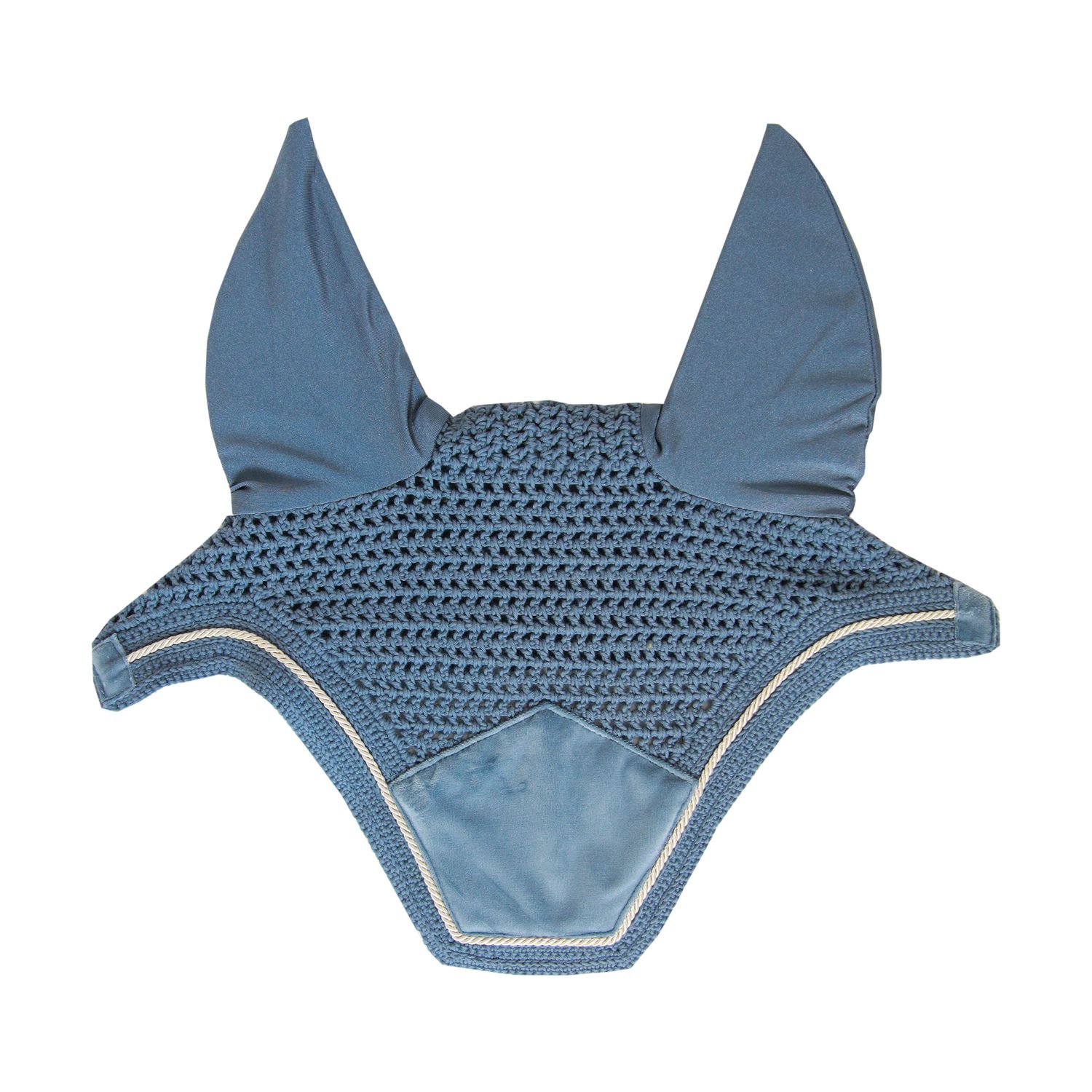 Kentucky Horsewear Fliegenohren Wellington Velvet - senfgelb, Größe Pony