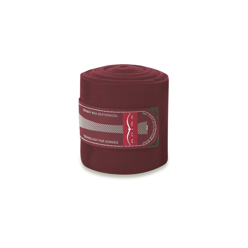 Animo Wils Fleecebandagen 4-er Set - amaranth